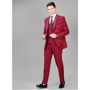 Costume Homme Complet 5 Pièces de Qualité Exceptionnelle et Élégant, Couleur Marron, pour les Soirées et le Travail, Disponible pour l'Exportation - Product Image 1