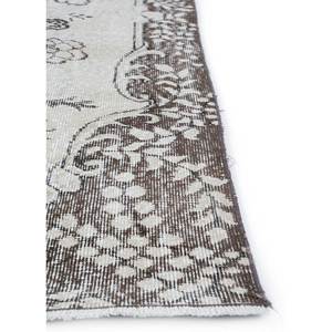 Vintage Floral Pattern <b>Wool</b> Rug Beige <b>Brown</b> Hand Knotted Carpet for Home Living Bedroom Hallway Rectangle Puzzle Model-Pae-2166 - Product Image 4