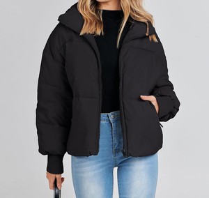 Veste matelassée en coton pour femmes à la mode vente chaude streetwear d'hiver décontracté direct d'usine OEM ODM - Product Image 1