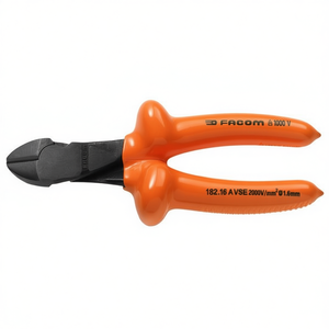 Pince coupante diagonale isolée Facom série VSE 1 000 volts pour fils durs - Product Image 3