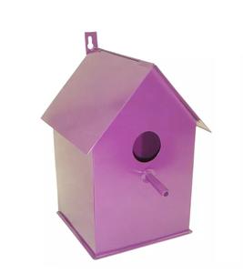 Hot Selling Indoor and Outdoor Iron <b>Bird</b> Feeder with Custom Blue Colour Use for Hanging <b>Bird</b> <b>Cage</b> Pet Bowls & Feeders - Product Image 3