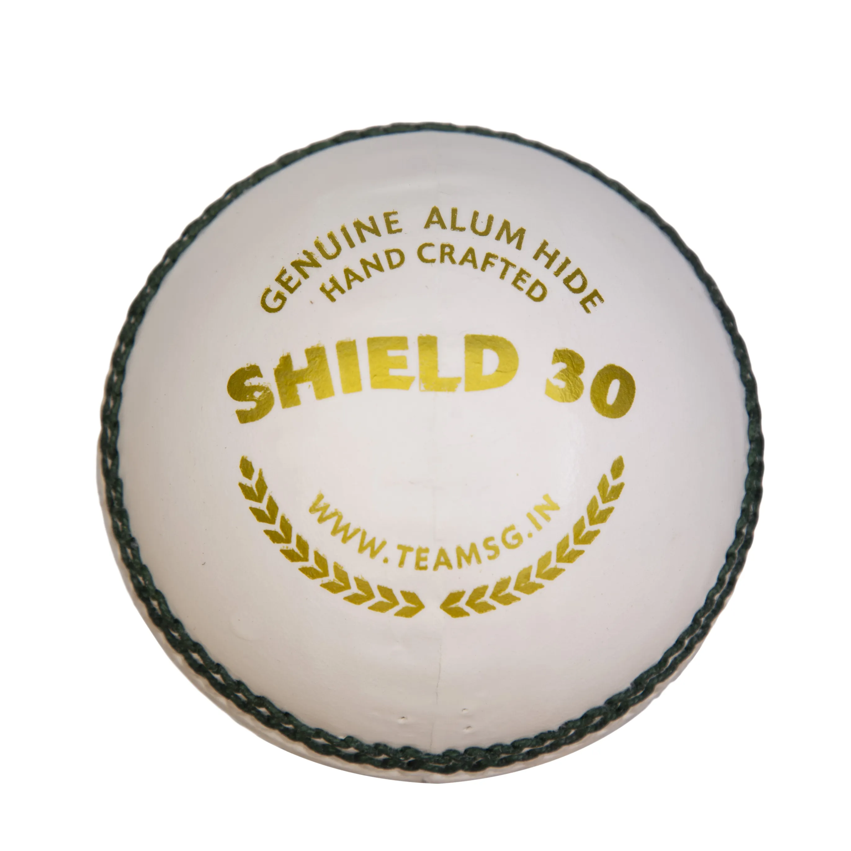 Cricketers professionisti scelta SG marchio India originale fatta in fabbrica palla da Cricket vera pelle bianca allume 4 pezzi 30 Over ball