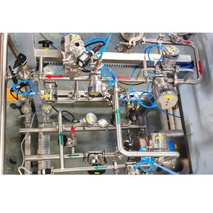 Système CIP contrôlé par PLC en vente chaude pour le nettoyage automatique des usines de transformation du lait et des boissons liquides, disponible au meilleur prix - Product Image 2