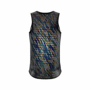 Débardeur d'entraînement d'été pour homme en maille respirante, personnalisable, en mélange de coton uni 180g, style urbain, vente en gros - Product Image 2