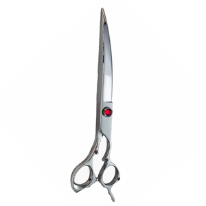 Tijeras para Peluquería Canina al por Mayor con Hojas Curvas Afiladas de Acero Inoxidable, Tijeras de Peluquería Canina con Diseño Elegante - Product Image 6