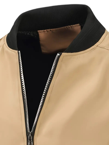 Blouson d'aviateur pour hommes de haute qualité avec le dernier design vente en ligne pas cher prix nouvel état veste en tissu pour hommes - Product Image 4