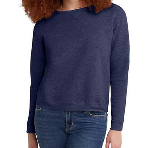 Sweats pull surdimensionnés légers pour femmes haut à col rond pour vêtements décontractés et activités de plein air vêtement teint respirant - Product Image 4