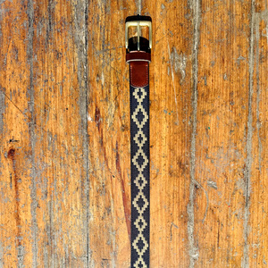 Ceinture de polo en sangle 2025 sur mesure pour hommes et femmes Style décontracté avec languette en cuir véritable ceinture en cuir recyclé - Product Image 5