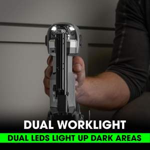 ชุดเครื่องตอกตะปูแบรด23Ga ไร้แปรงถ่าน24โวลต์ประกอบด้วยแบตเตอรี่ลิเธียม2.5Ah และเครื่องชาร์จเร็ว160วัตต์ - Product Image 3