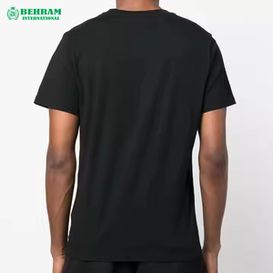 บริการ OEM/ODM เสื้อยืดคุณภาพสูง พิมพ์โลโก้ตามสั่ง น้ำหนักเบา เป็นมิตรกับสิ่งแวดล้อม ทรงหลวม ผู้ชาย ผลิตในปากีสถาน ผ้าฝ้าย 100% ทรงปกติ - Product Image 3
