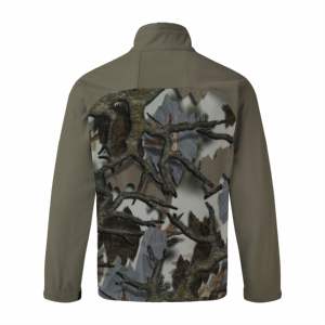 Vente en gros Veste de chasse personnalisée Veste tactique camouflage Veste de chasse coupe-vent softshell légère d'hiver pour homme - Product Image 6