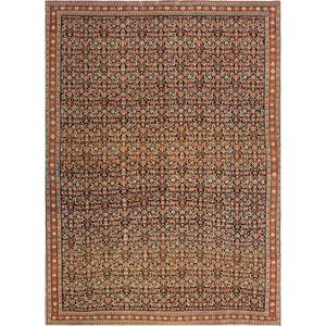 Alfombra de Lana Anudada a Mano Aalam, Diseño Geométrico Gris y Negro, Tejido Plano, Alfombra de Yute para Sala de Estar o Pasillo - Paem-424 - Product Image 1