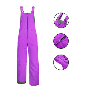 Ropa de invierno Pantalones de snowboard impermeables Pantalones de construcción con relleno de esquí para niños Pantalones de esquí transpirables impermeables personalizados - Product Image 2