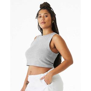 Bella Canvas 6682 6682 Tank Top Bella Canvas Hanging Crop Tank Camiseta sin mangas para mujer - Product Image 1