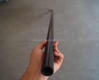 Tube de baril de pêche sous-marine en fibre de carbone 3k personnalisé rond/tube de baril en carbone de seiche 22mm pour harpons de pêche 26x30mm/26x31mm