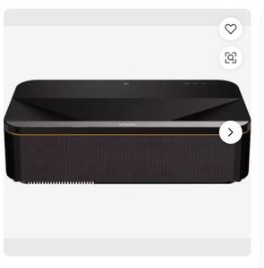 เครื่องฉายโฮมเธียเตอร์เลเซอร์ฉายแสง QS1004K ลูเมน4K แบบ QS100พรีเมียมคุณภาพ PRO-UHD ฉายแสงสั้นพิเศษ (สีดำ) - Product Image 1