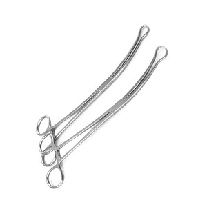 Tenáculo de Skene de Alta Calidad, Pinzas Uterinas de Acero Inoxidable de Grado Médico, Instrumentos Quirúrgicos de Ginecología - Product Image 3
