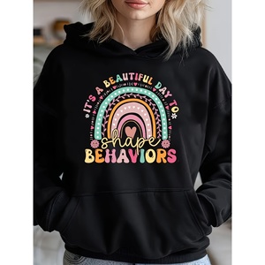 Sudadera Kinitwear para mujer Otoño/Invierno hecha en China sudadera estándar de ocio de un color - Product Image 1