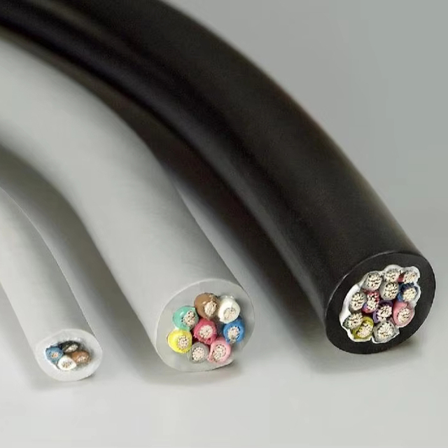 8 X 1.5 Mm2 Multicore Control Cable with 100% Copper Braided Shielding High Flex Conductor Low Voltage 450/750V PVC Insulation