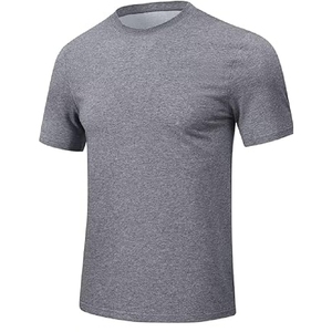 Nouvel ensemble de t-shirts décontractés pour hommes, tricotés et brodés, à manches courtes, motif uni, deux pièces, collection été 2025, vente en gros - Product Image 2