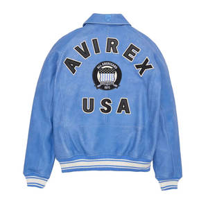 เสื้อแจ็คเก็ต Avirex ของผู้ชายขายดีมากแจ็คเก็ตหนัง Avirex มีหลายสีให้เลือกในราคาที่ดีที่สุด - Product Image 2