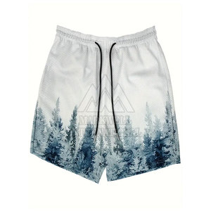 Shorts de sport en maille pour hommes avec logo personnalisé à bas prix, vente chaude, shorts en maille de couleur personnalisée - Product Image 1