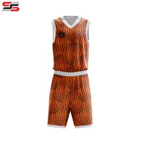Sublimation Men Basketball James Uniform Wear Tops Fabric Sports Uniforms Quick Dry Uniform with Your Custom Design Sportswear - Product Image 1