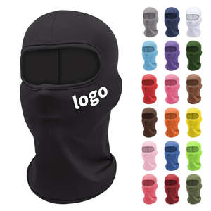Custom Men Women's Full Face Ski Mask <b>Balaclava</b> Breathable and Waterproof Made of <b>Silk</b> Polyester for Cycling Sports Low MOQ - Product Image 1