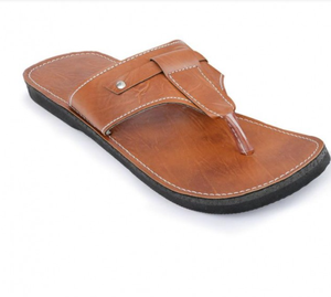 รองเท้าแตะฤดูร้อนทำด้วยมือโมร็อกโกสำหรับผู้ชาย,รองเท้าแตะหนังแท้แฮนด์เมดมี OEM 10 - Product Image 2