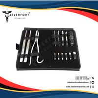 Kit d'extraction dentaire Burgess Wolf Tooth pour chevaux, haute qualité, neuf, 14 pièces, instruments vétérinaires en acier inoxydable allemand, diagnostic, injection