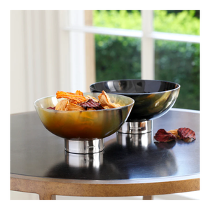 Bol à pâte en corne ovale en forme de corne de buffle naturel ou de corne de boeuf bol de vaisselle bol à fruits décoratif en gros petit créatif - Product Image 5