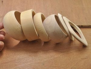 PATTERN Unique Design Wooden Bangle and Bracelet Customized Size Wooden Bracelets Bangle Handmade <b>Flower</b> Wooden Bangle Cuff - Product Image 4