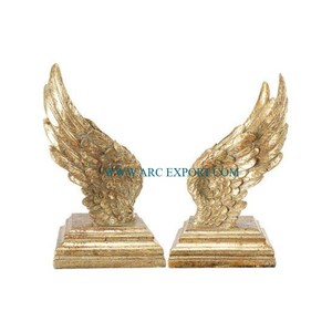 Standard White <b>Marble</b> <b>Large</b> Size Bookends Newly Arrival Table Decorative Metal and <b>Marble</b> Desk Bookends for Wholesale Supplier - Product Image 4