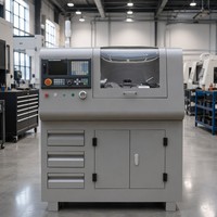 Torno CNC de un Solo Husillo para Trabajo Mediano, Sistema de Control GSK, Alta Precisión 0.002mm, Capacidad de Pieza de Trabajo de 275kg para Metal de Precisión