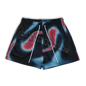 กางเกงขาสั้นชายหาดทรงหลวมสำหรับผู้ชายใส่ในฤดูร้อนกางเกงขาสั้นผู้ชายสำหรับว่ายน้ำลายกราฟิกเปลวไฟขนาดใหญ่พิเศษพิมพ์ลาย3D แฟชั่นลำลองแห้งเร็วกางเกงขาสั้นผู้ชาย - Product Image 5