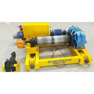 Treuil électrique à crabe robuste de 5 tonnes, palan de levage, équipement de poulie en acier industriel, manutention, atelier, utilisation en usine, 3 - Product Image 1