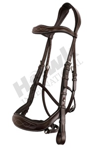 Brida de Cuero de Caballo de Primera Calidad al por Mayor, con Costuras Decorativas y Acolchado Suave, Color Marrón, para Montar a Caballo a un Precio Accesible - Product Image 4