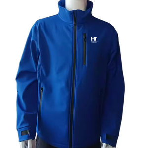 Veste Softshell tendance nouvelle conception 2025, chaude pour l'hiver, col montant, capuche, écologique, couleur personnalisée, best-seller - Product Image 1