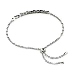 Jeulia <b>Infinity</b> Round Cut Sterling Silver Fashion Tennis <b>Bracelet</b> - Product Image 3