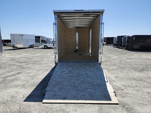 2027 Lightning 7x14 Enclosed Cargo <b>Trailer</b> 7000 GVWR 84" Interior Height Tandem Axle Utility <b>Trailer</b> V-Nose Ramp Door for sale - Product Image 5