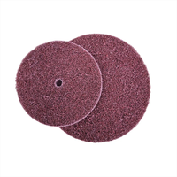 Disk Abrasif Finishing Non-Woven 6X1/2 Kekuatan Tinggi yang Dapat Disesuaikan, Kekerasan Sedang untuk Pengondisian Permukaan dengan Dukungan OEM