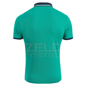 เสื้อยืดโปโลผู้ชายแบบแห้งเร็วเสื้อยืดโปโลผ้าฝ้ายโพลีเอสเตอร์สำหรับผู้ชายใส่สบาย - Product Image 3