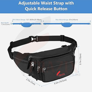 Riñonera de último diseño 2025 a la venta, riñonera personalizada para riñonera unisex hecha en fábrica - Product Image 5