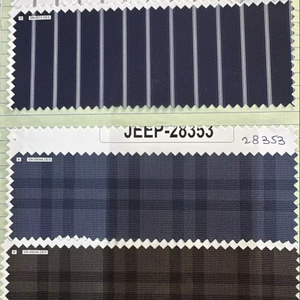 Tela de Camisa de algodón de poliéster 65/35 de alta calidad, Material transpirable duradero para uniformes informales y formales con hilo teñido - Product Image 5