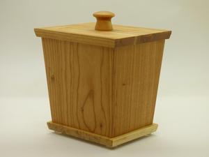 Caja de Madera Natural para Café con Tapa, Forma Cuadrada, Diseño Sencillo para Decoración del Hogar y Almacenamiento, Hecha en Vietnam - Product Image 5