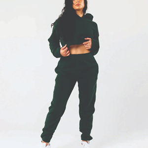 Survêtement d'entraînement à épaules tombantes pour femmes de grande taille Sweat deux pièces avec sweat-shirt imprimé de lettres d'ange Ensemble leggings taille XS - Product Image 3