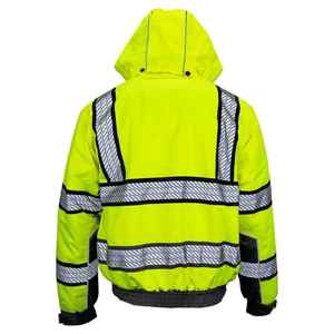 Chaquetas DE SEGURIDAD reflectantes de gran calidad para trabajos de construcción personalizables con logotipo Artículo popular - Product Image 5