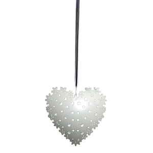 Adorno Colgante de Pared de Hierro de Tamaño Mediano para Decoración del Hogar y Navidad, Venta al por Mayor a Granel - Product Image 1