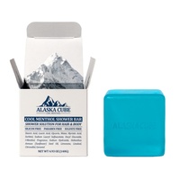 Vente chaude barre de douche produits de soins capillaires et corporels barre de douche au menthol frais shampooing et nettoyant pour le corps douche rafraîchissante parfum de douche