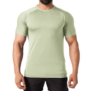 Camiseta Deportiva de Algodón 100% para Hombre, de Secado Rápido, Transpirable y Ecológica, Ajuste Musculoso, Venta al por Mayor - Product Image 5